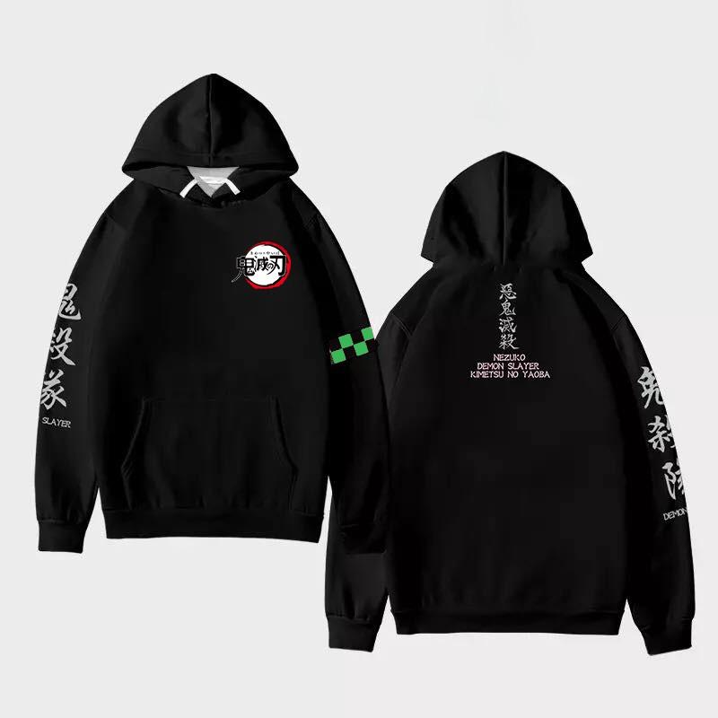 Áo Khoác hoodie in hình anime Kimetsu no yaiba cực chất đẹp rẻ chất lượng