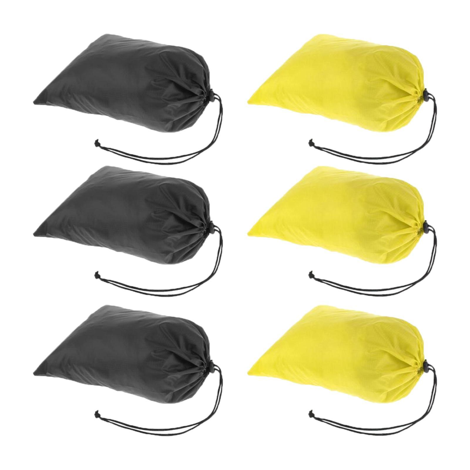 2x Portable Storage Bag Drawstring Bag Shoes Pouch Outdoor