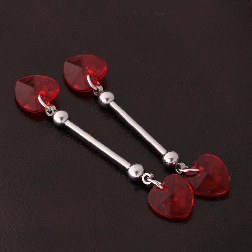 1 Pair   Bar  Stainless Steel  Jewelry