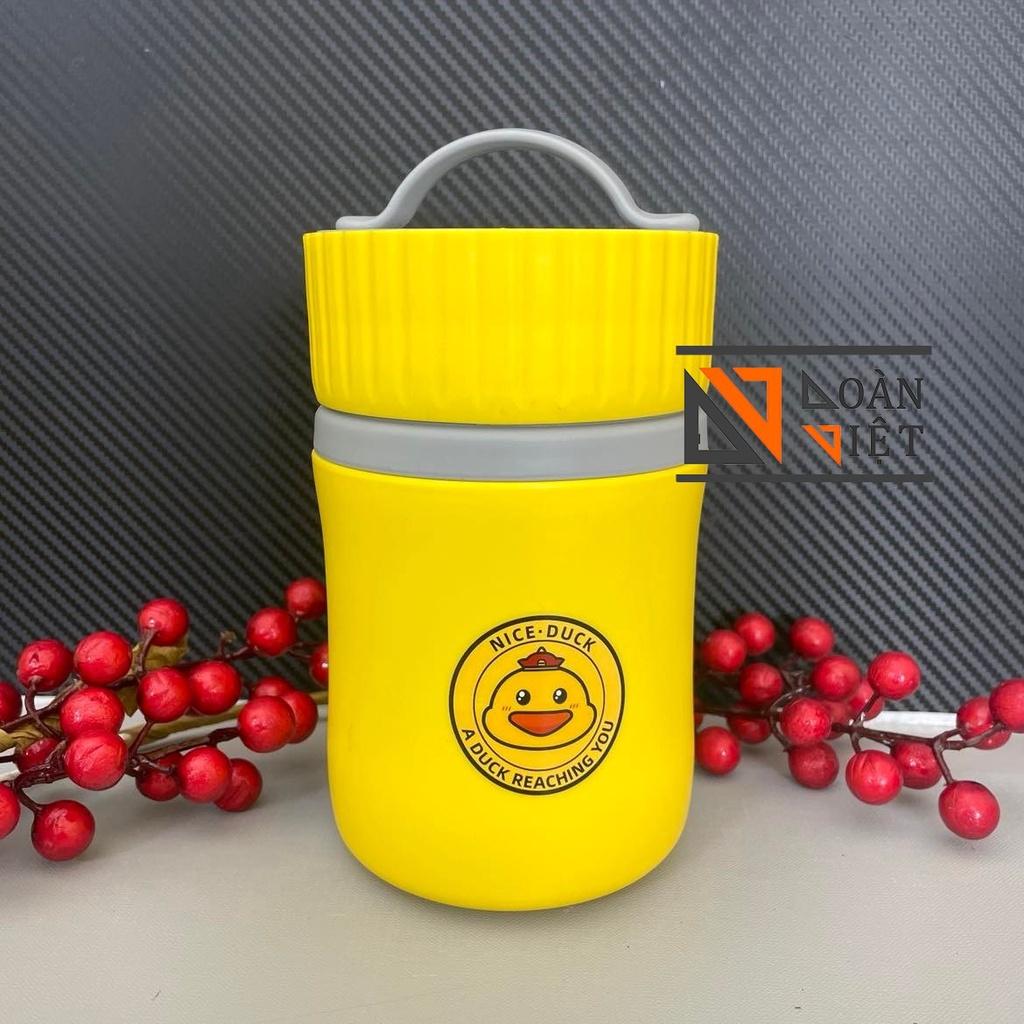 BÌNH GIỮ NHIỆT, Ủ CHÁO INOX SUS 304 - 550ml. Giữ nhiệt lâu, đảm bảo thức ăn luôn tươi ngon