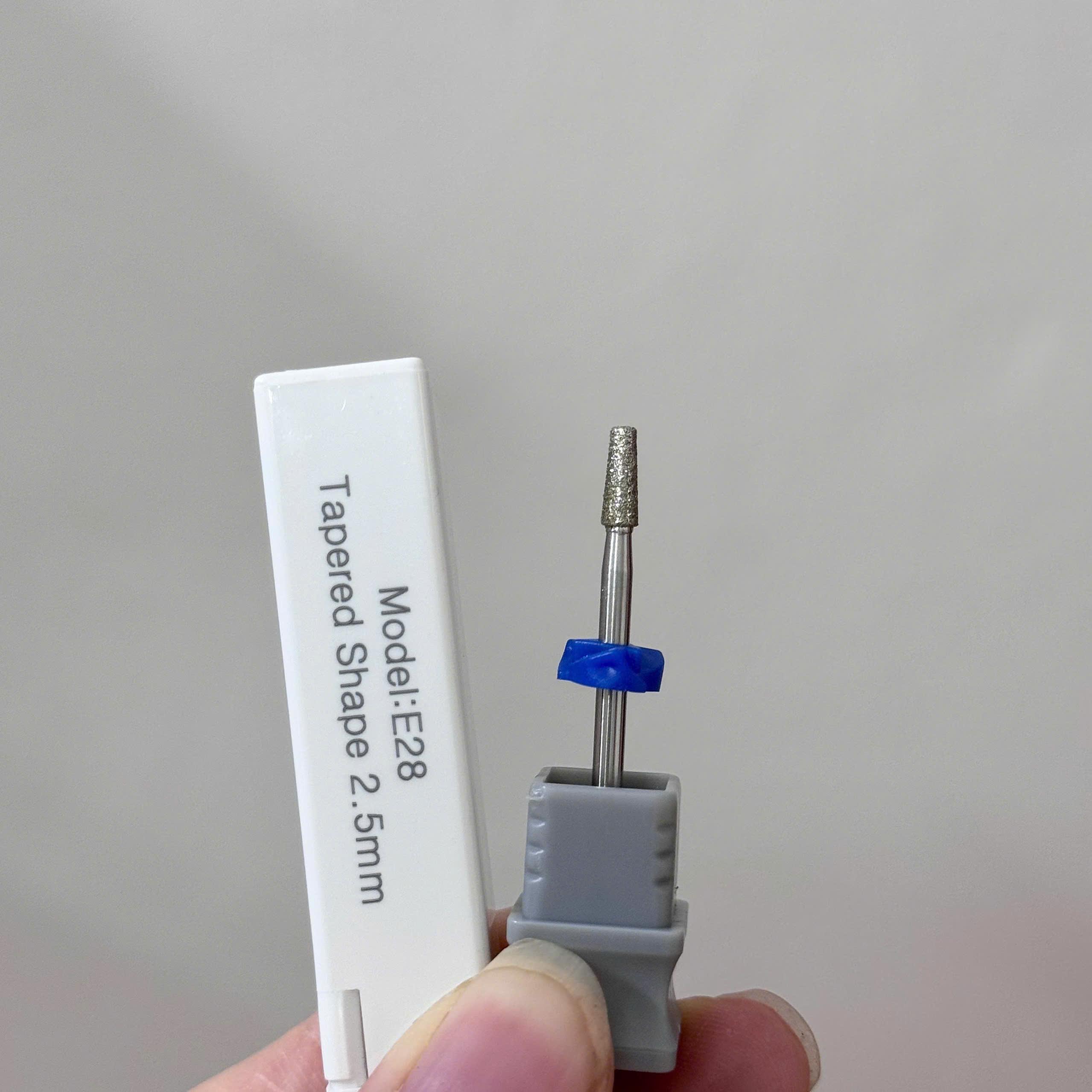 Đầu Mài Khóe Da Titan Nhám Bản Mới E28 Cao Cấp Đầu Thuôn Nhọn 2.5mm Mài Mịn Móng Siêu Êm Làm Nail, Không Bị Tưng, Giật Nóng