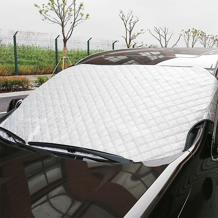 Tấm bạt phủ che nắng bên ngoài kính lái xe ô tô cao cấp CNB2 - Kích thước: 142x92cm
