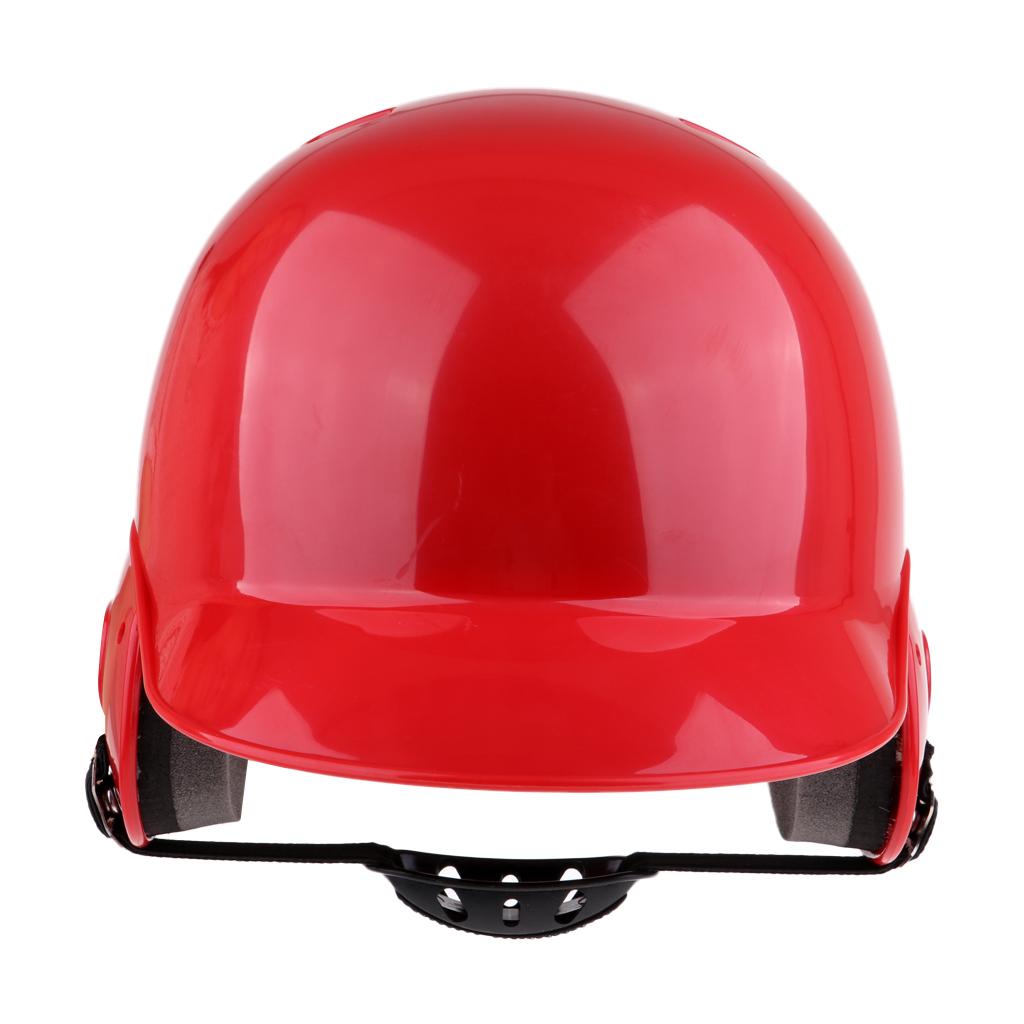 Professional Baseball Softball Cather Helmet Double Lap Batting Helmet blue