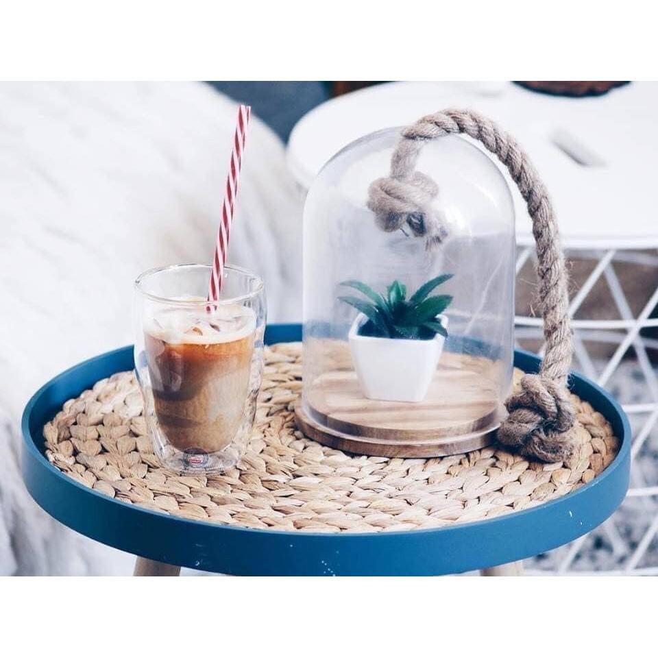 Bộ 6 Cốc Thủy Tinh BODUM PILATUS, Set Cốc Đẹp Uống Cà Phê, Nước Trái Cây, 250ml, Nhập Đức
