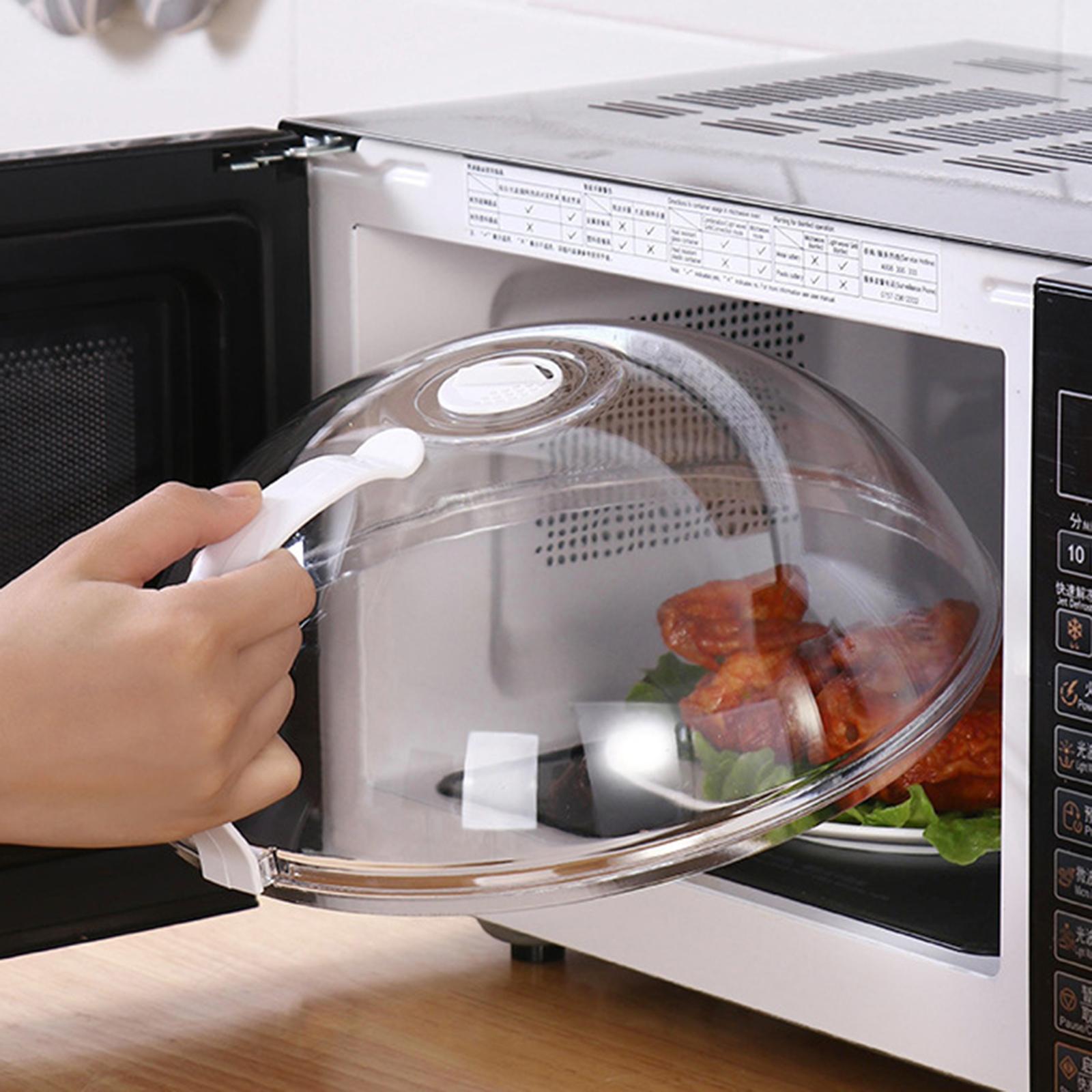 Professional Microwave Cover Heat Resistant Microwave Cover Lid Kitchen Tool