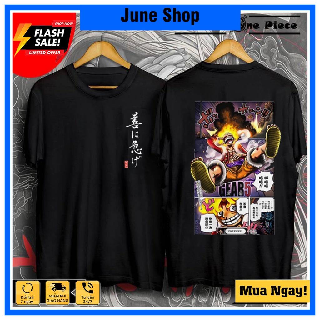 Áo Luffy Gear 5, Áo thun Anime One Piece mẫu mới HOT nhất 2022