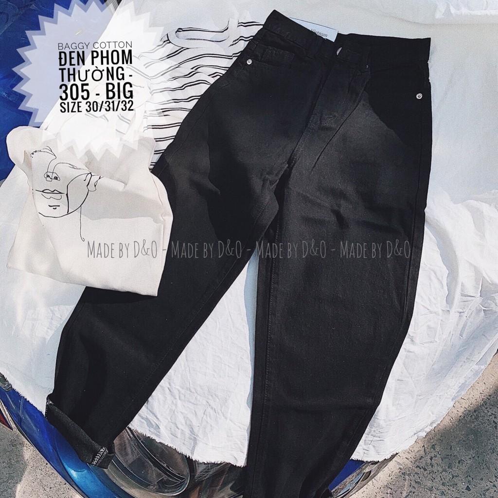  Quần jean baggy bigsize lưng cao màu xám size 30-32 - quần bò baggy size đại màu xám lưng cao