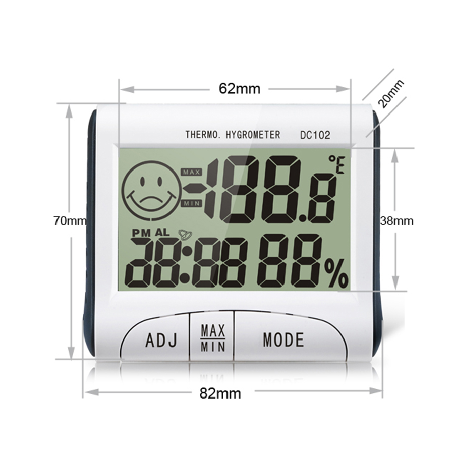 Module Nhiệt Độ - Độ Ẩm-Đồng Hồ DC102