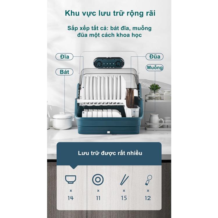 Máy Khử Trùng bát đĩa, bình sữa bằng tia UV Winci,Win-K5, Hàng chính hãng