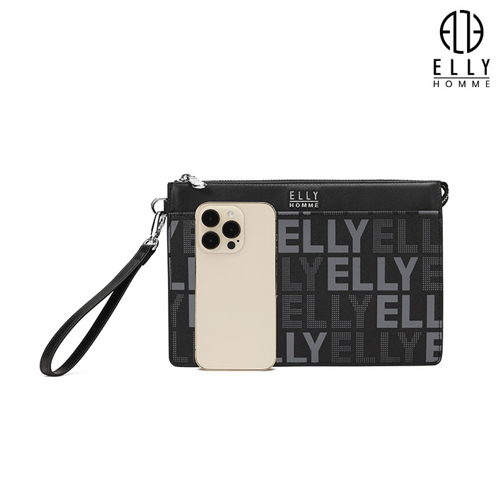 TÚI CLUTCH NAM DA THẬT ELLY HOMME – ECM22