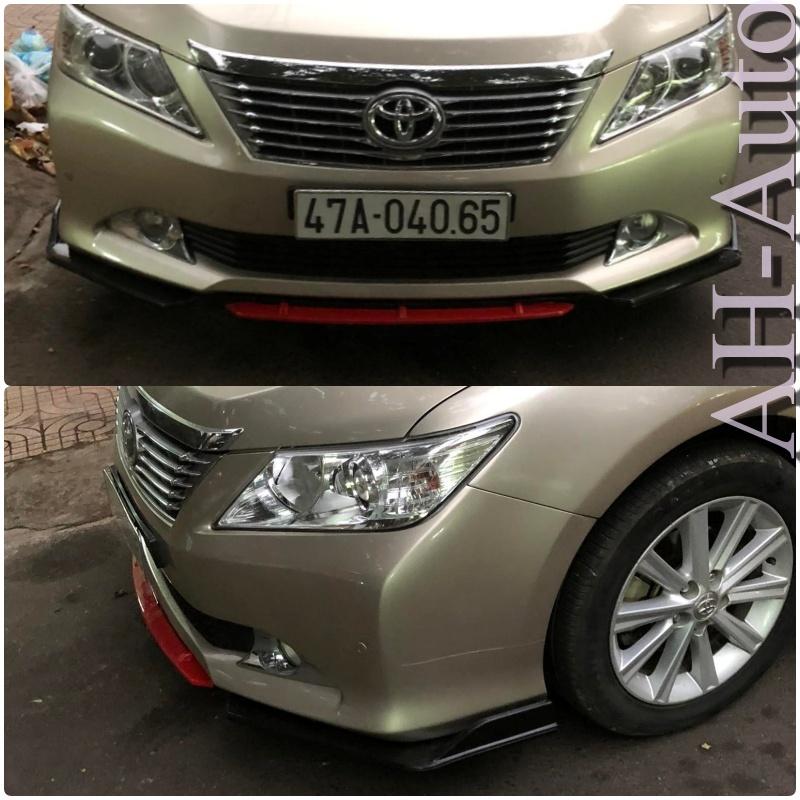 Lip trước ,cản trước Camry mẫu thể thao nhựa ABS Cao Cấp Chống Va Đập Hàng Cao cấp Loại 1