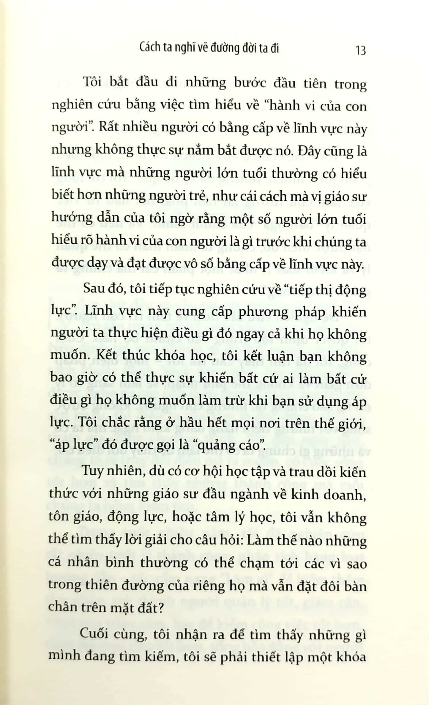 Cách Ta Nghĩ Vẽ Đường Đời Ta Đi