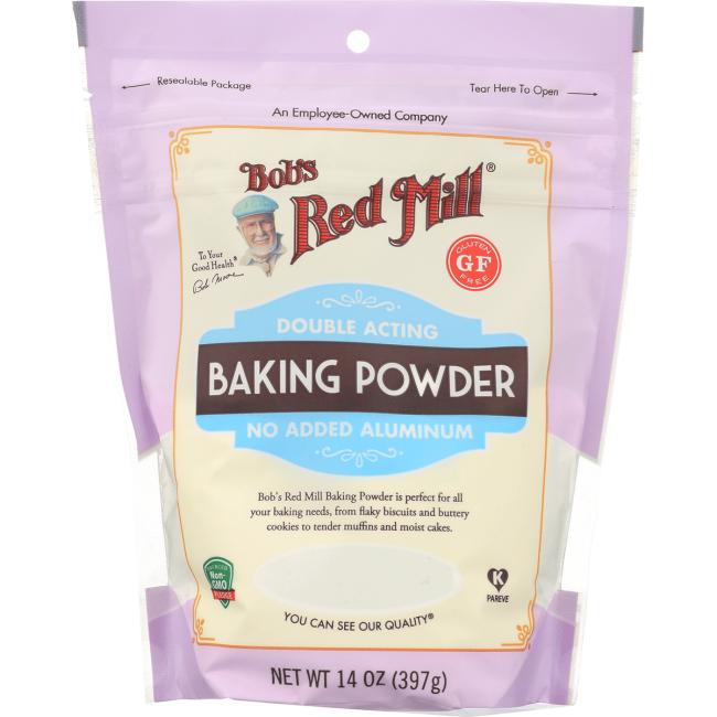 BỘT NỔI Bob's Red Mill Double Acting Baking Powder, Non GMO, Gluten Free, ĂN KIÊNG KOSHER, 397g (14 oz)