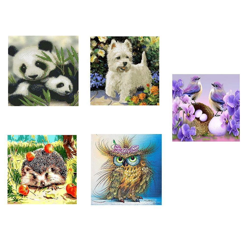 Diamond Cross Stitch Painting Embroidery Kit Animals For Art Home Decoration - Hedgehog