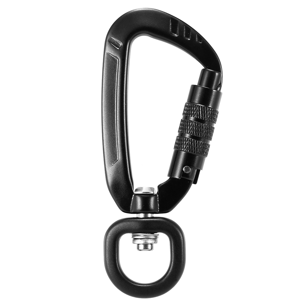 Móc khóa đa năng, Kẹp Carabiner xoay 360 độ