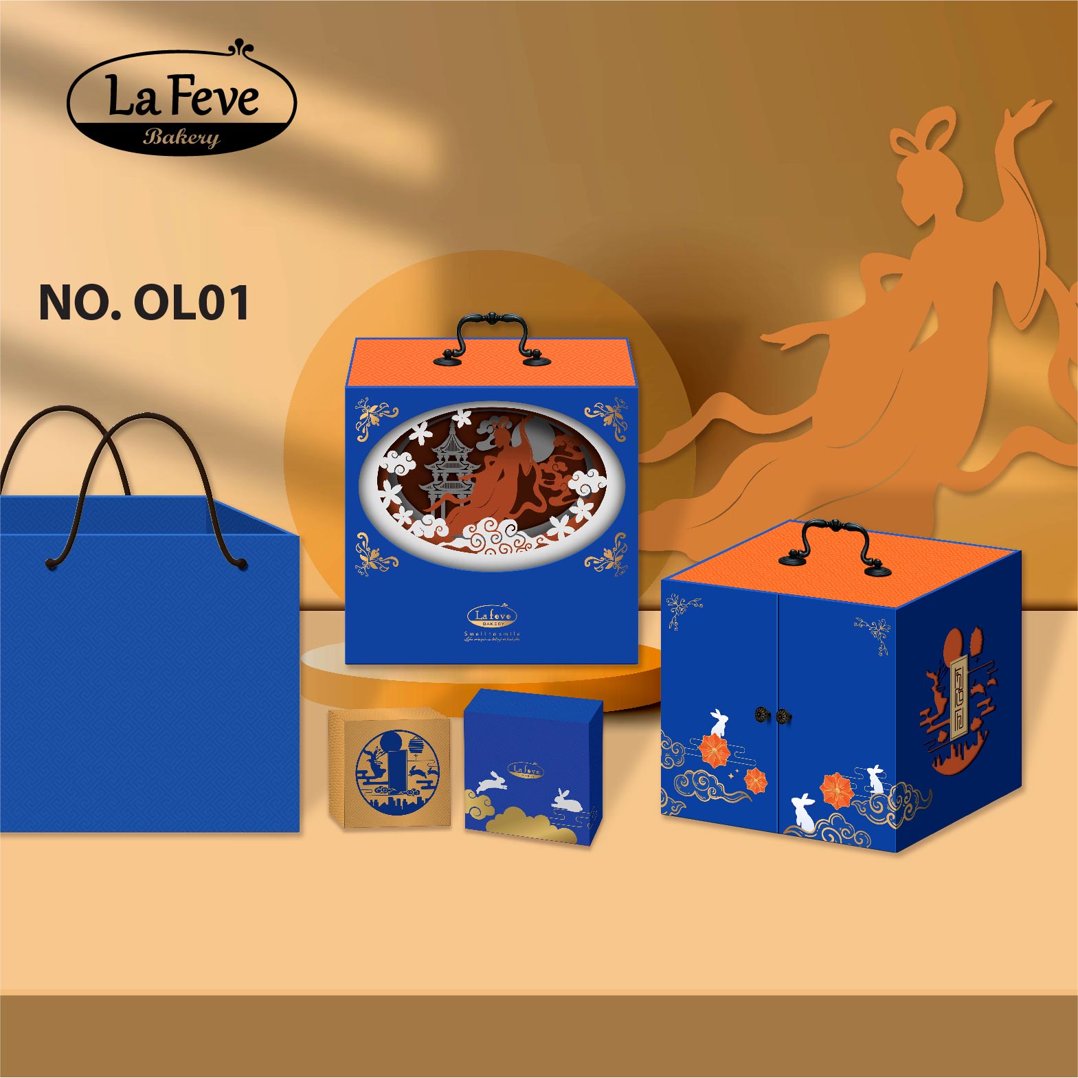 Bánh Trung Thu Lafeve - Lễ Hộp OL01