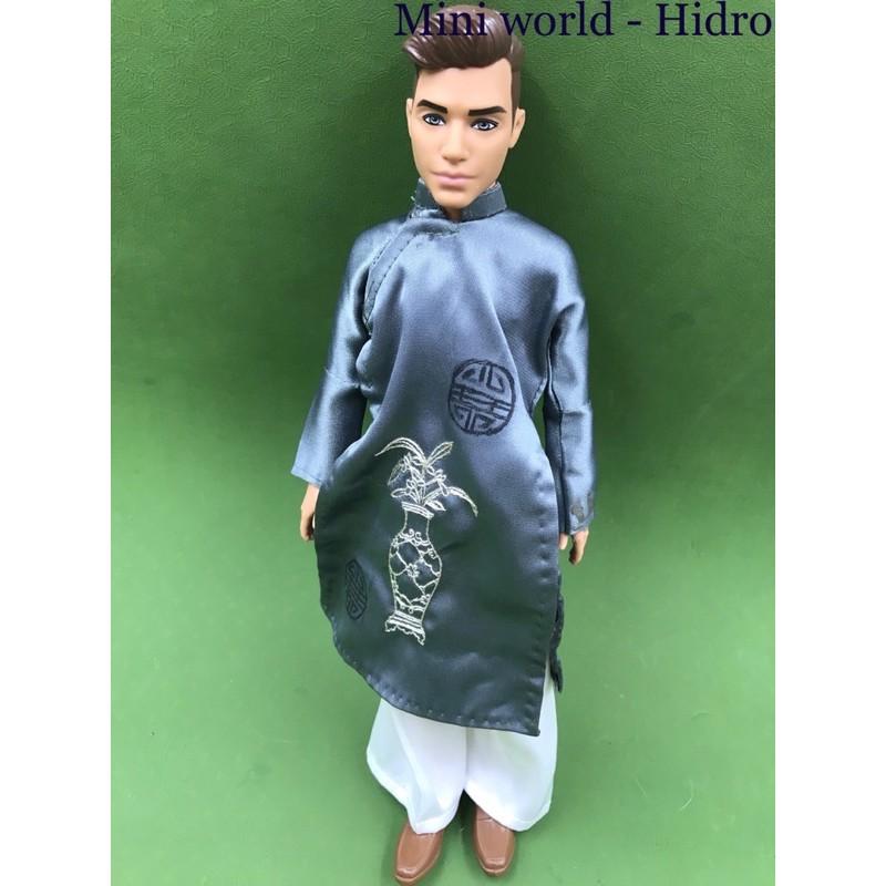Mô hình Áo dài mini cho búp bê Ken và Bb