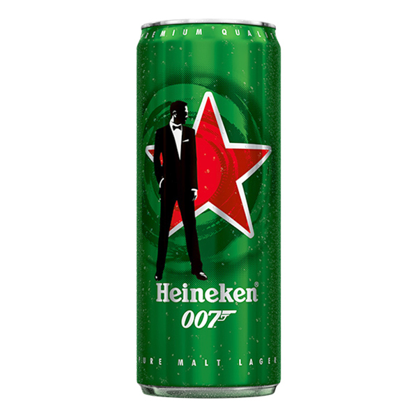 Hình ảnh Thùng 24 Lon Bia Heineken Sleek James Bond Bản Giới Hạn Bật Nắp Trúng Vàng 330ml Hình ảnh Thùng 24 Lon Bia Heineken Sleek James Bond Bản Giới Hạn Bật Nắp Trúng Vàng 330ml
