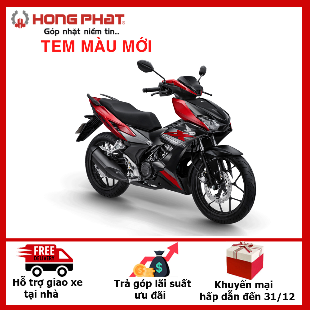 [CHỈ GIAO TẠI HẢI PHÒNG] - HONDA WINNER X 150 cc – PHIÊN BẢN GIỚI HẠN - TEM MÀU MỚI