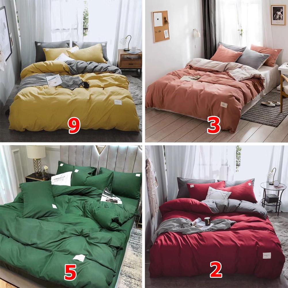 Bộ chăn ga 4 món cotton Tici nhập khẩu đủ size nhiều mẫu TC23