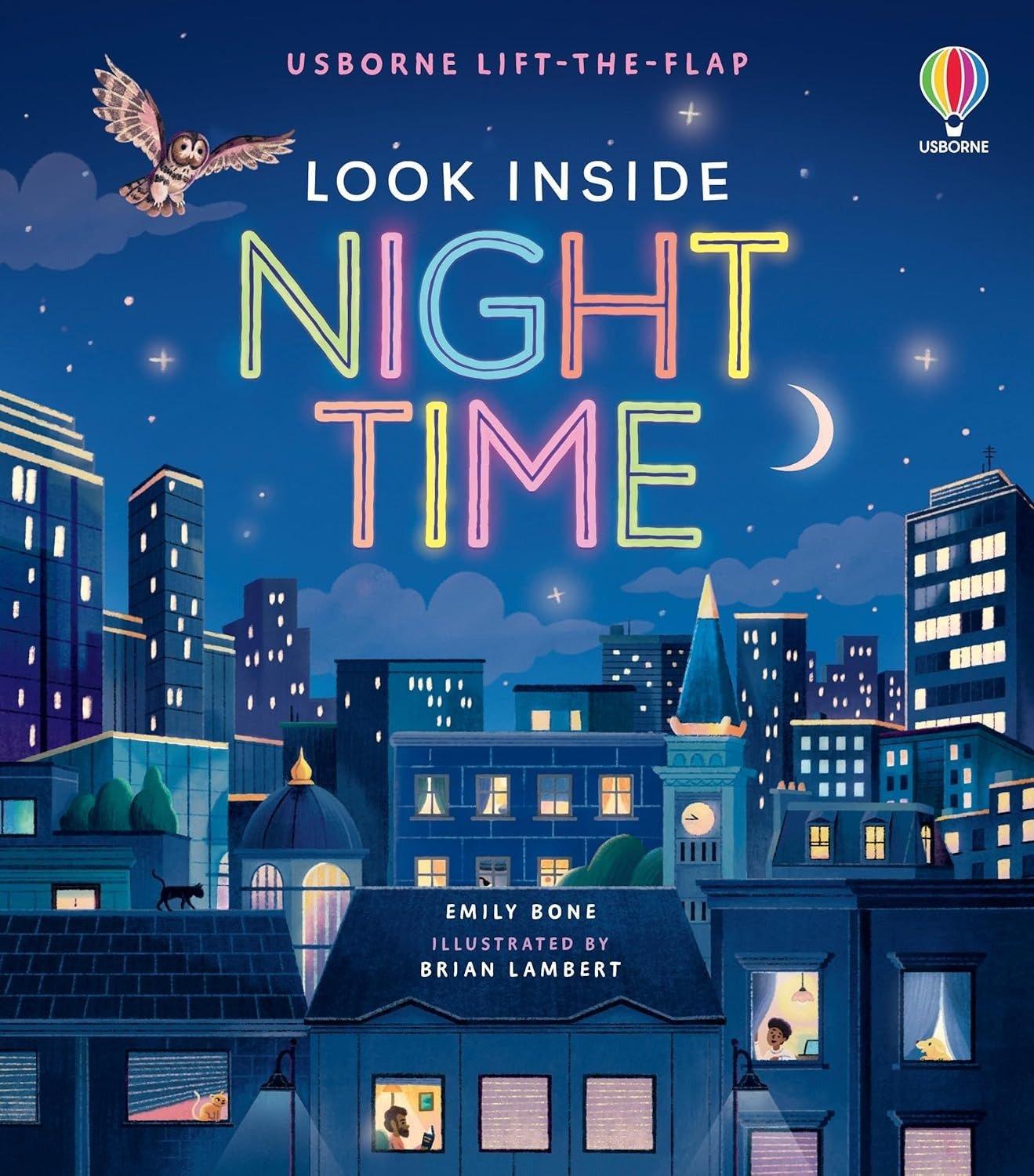 Sách ngoại văn: Look Inside Night Time