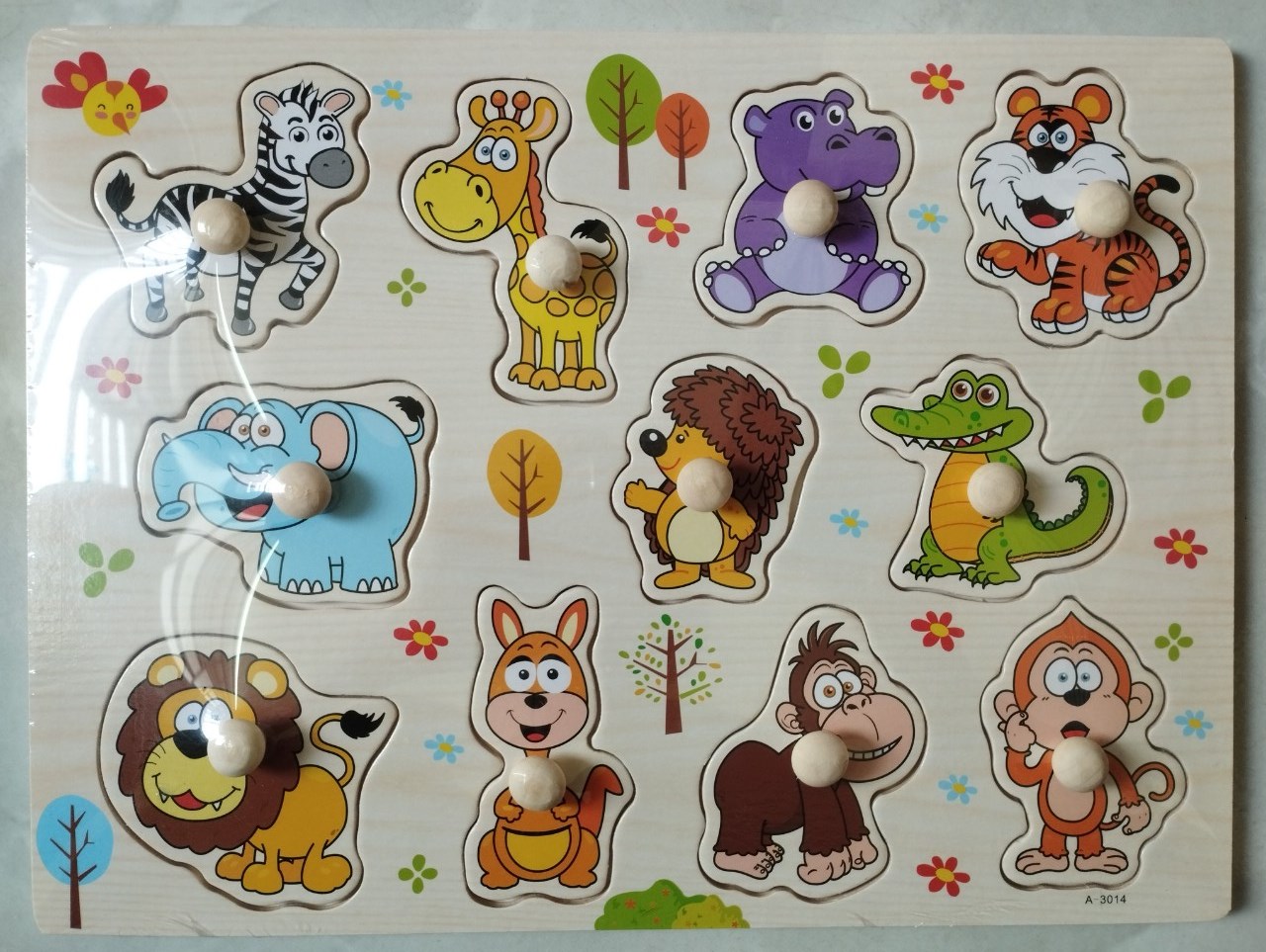 Bảng Núm Gỗ, Đồ Chơi Gỗ Nhiều Chủ Đề, Đồ Chơi Giáo Dục Sớm Cho Bé, Đồ Chơi Trẻ Em Asstar
