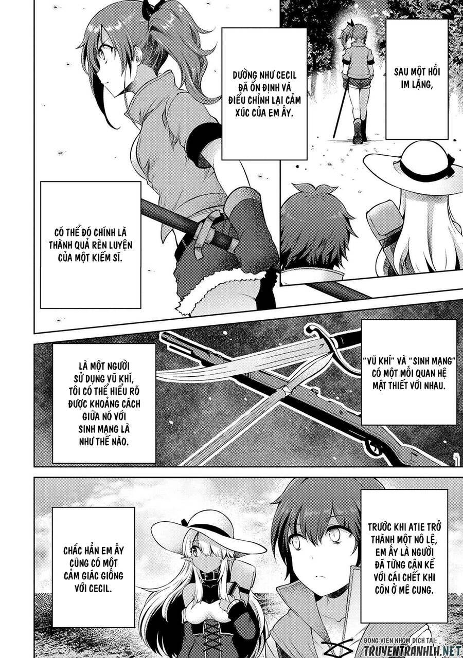 ngôi nhà của tôi đã bị đốt cháy, thế thì tại sao tôi không dùng hết số tiền còn lại để mua nô lệ dark elf? chapter 11 4