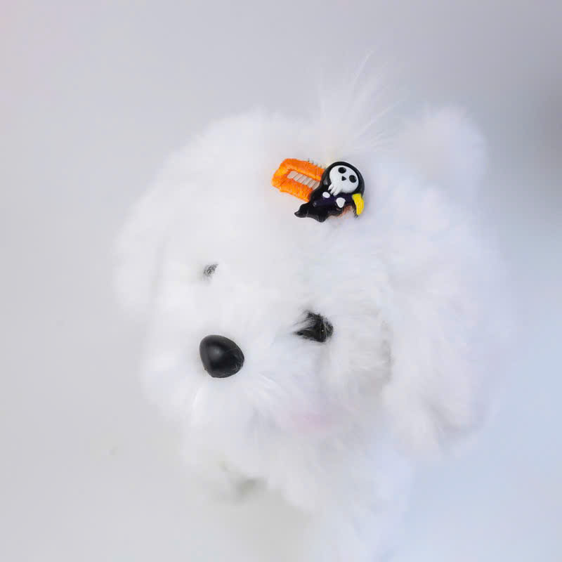 NƠ KẸP TÓC BUỘC TÓC CÀI TÓC THỜI TRANG DỄ THƯƠNG HALLOWEEN MÃ 35 CHO THÚ CƯNG CHÓ MÈO