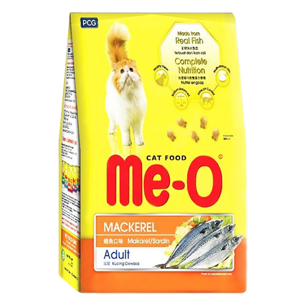 Hình ảnh Đồ Ăn Cho Mèo Trưởng Thành Me-O Hương Vị Cá Thu (1.2kg)