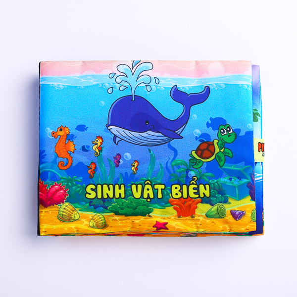 Sách vải Pipo Sinh vật biển