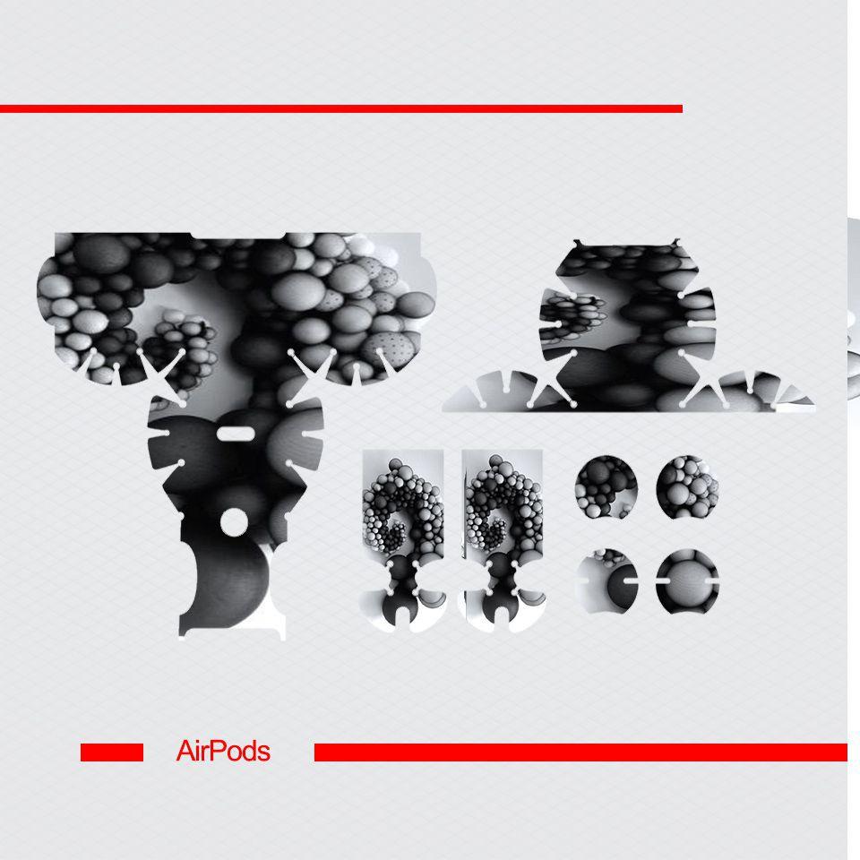 Miếng dán skin cho AirPods in hình Họa tiết - HTx057 (AirPods ,1 2, Pro, TWS, i12)