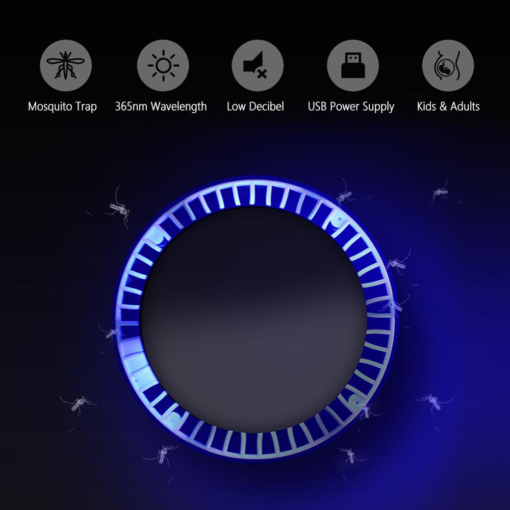 Đèn diệt côn trùng, muỗi Bug Zapper có cổng sạc usb , công suất thấp