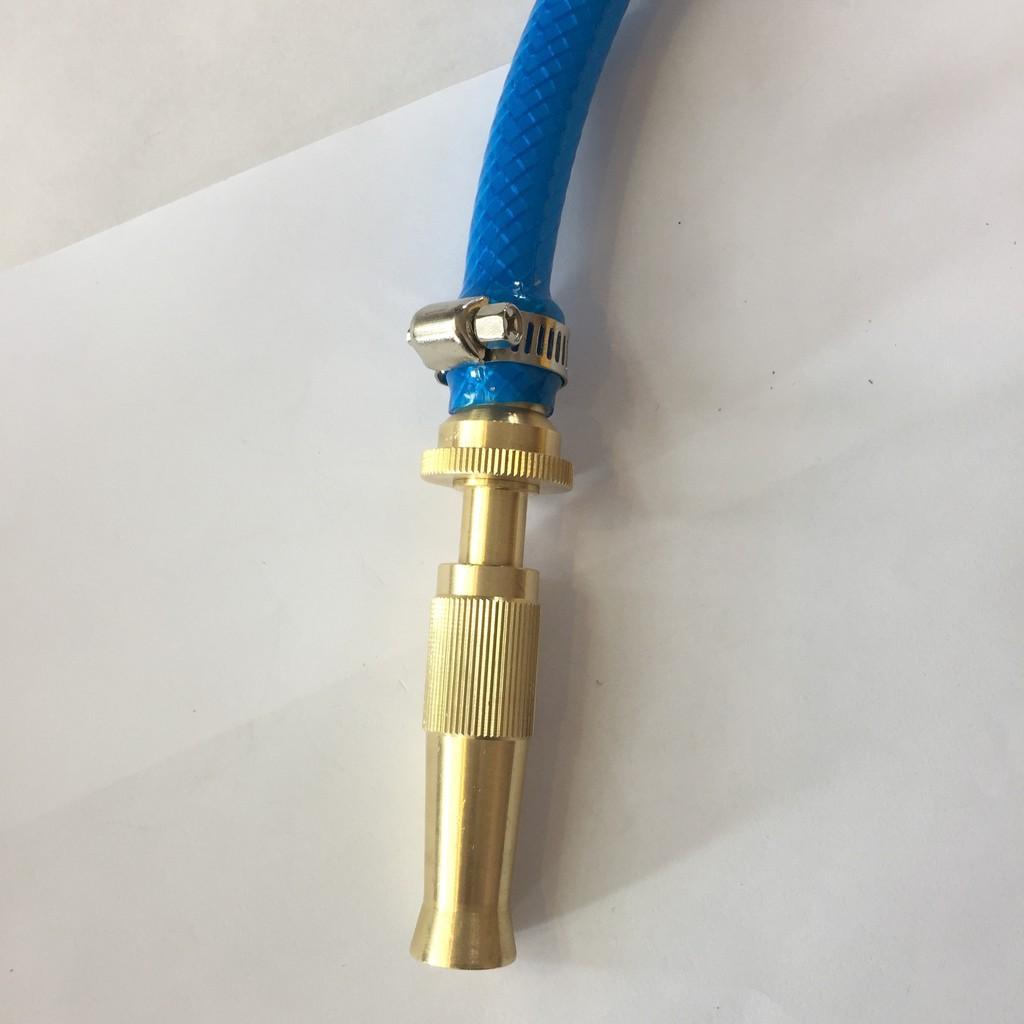 ️ Đầu vòi bơm đồng xịt thẳng, chỉnh nhiều chế độ rửa xe, tưới cây tiện ích 206587