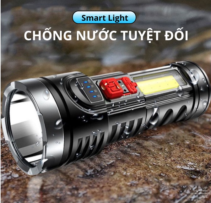 ĐÈN PIN CẦM TAY SIÊU SÁNG 4 CHẾ ĐỘ 3-D7-L1-625