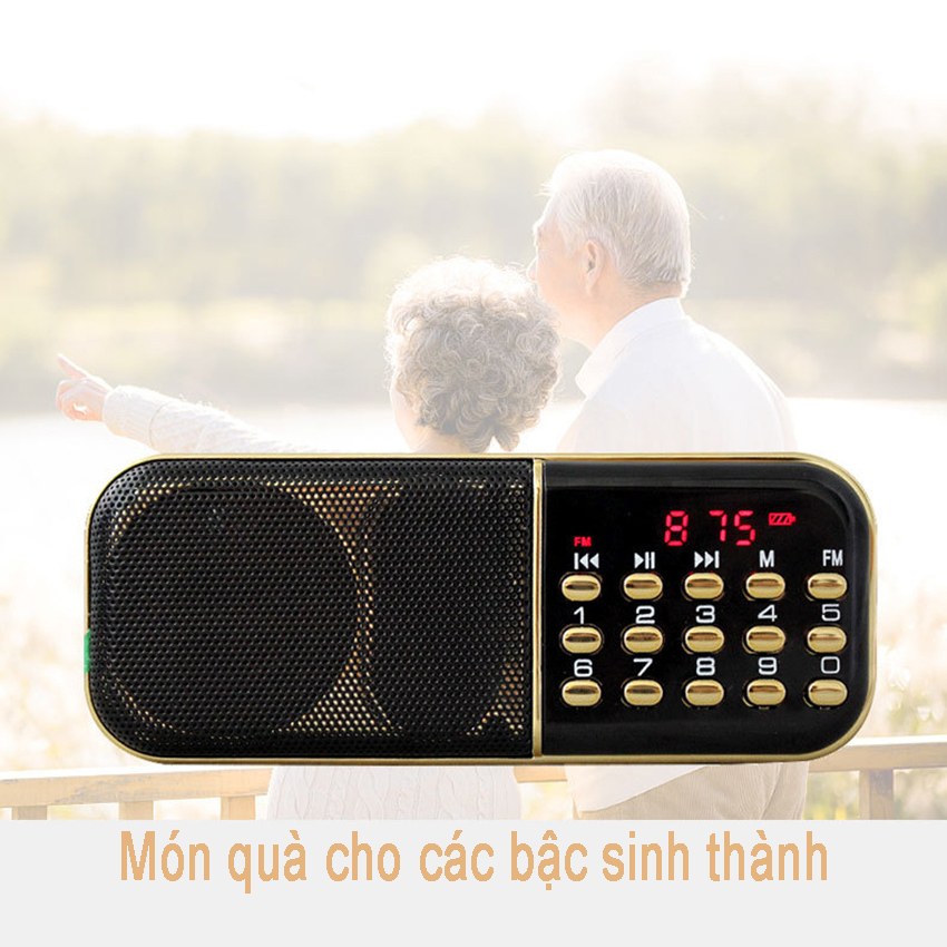 Máy nghe giảng Pháp, kinh phật, loa nghe tụng kinh, niệm phật dành cho người cao tuổi tặng thẻ nhớ 8Gb có sẵn các bài giảng Pháp