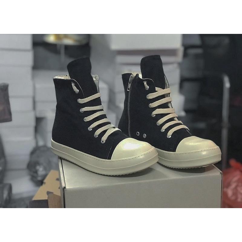 (Thanh lí) Giày Sneaker Đen Cao/ Thấp (Sẵn hàng tại shop)