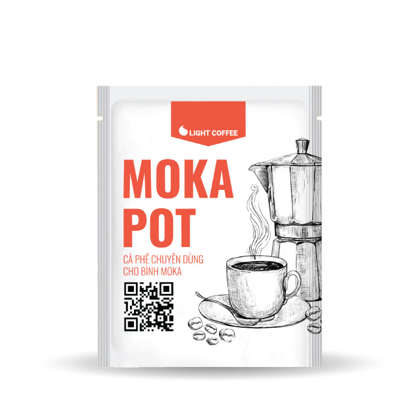 Cà phê pha Moka Pot Light Coffee - túi 15gr