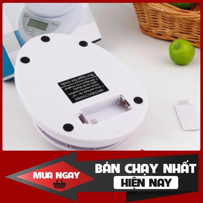 Cân Tiểu Ly 5 Kg Electronic Kitchen Scale – cân thực phẩm gia vị nhà bếp tiện dụng