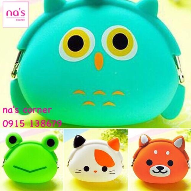 Ví mini silicone đựng tai nghe nhiều mẫu
