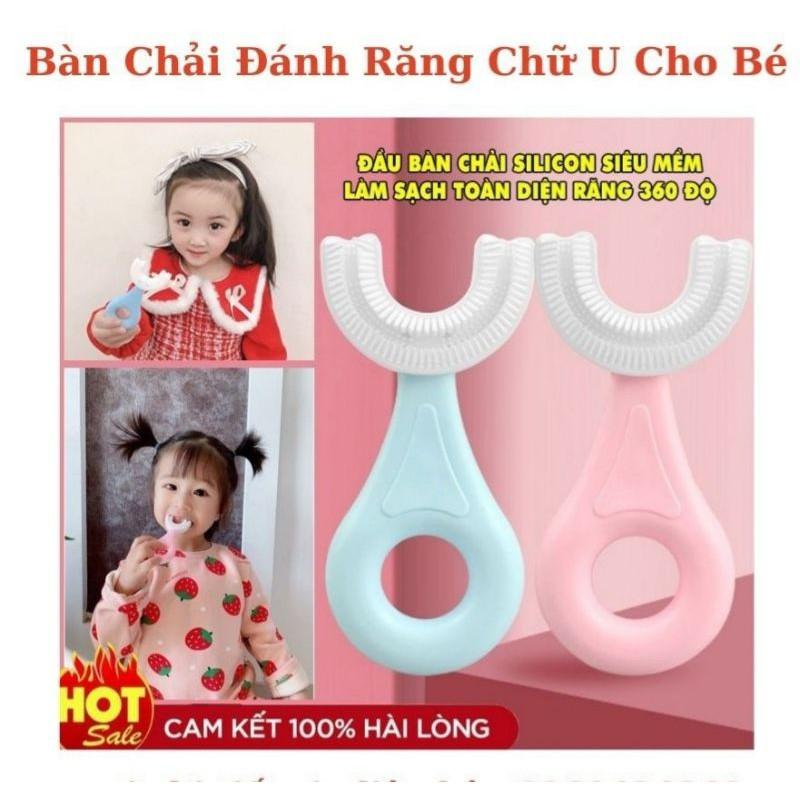 Bàn chải chữ u silicon cho bé