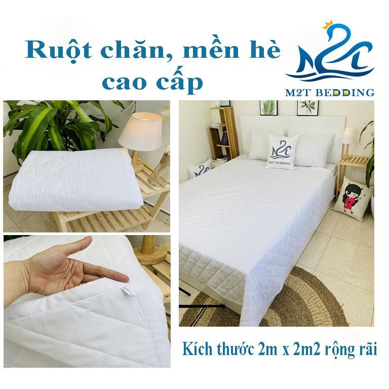 Ruột chăn mền cao cấp M2T bedding, chăn mền hè, thu đông, chăn phao dày đại hàn kích thước 2mx2m2
