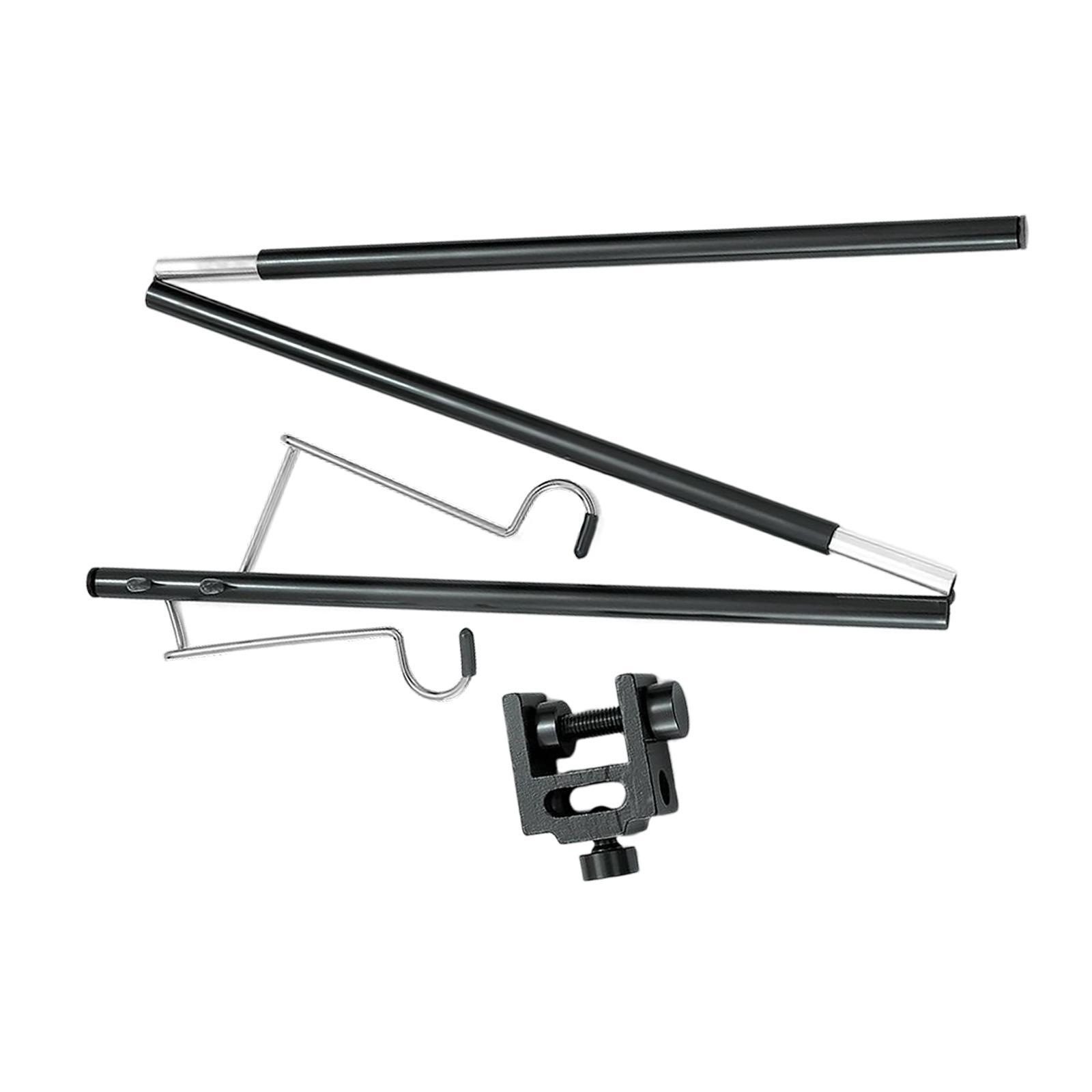 Folding Lamp Pole for Camping Table Lantern Stand Portable Aluminum Alloy Lantern Stand for Outdoor, Backpacking, Hiking, Picnic, Fishing