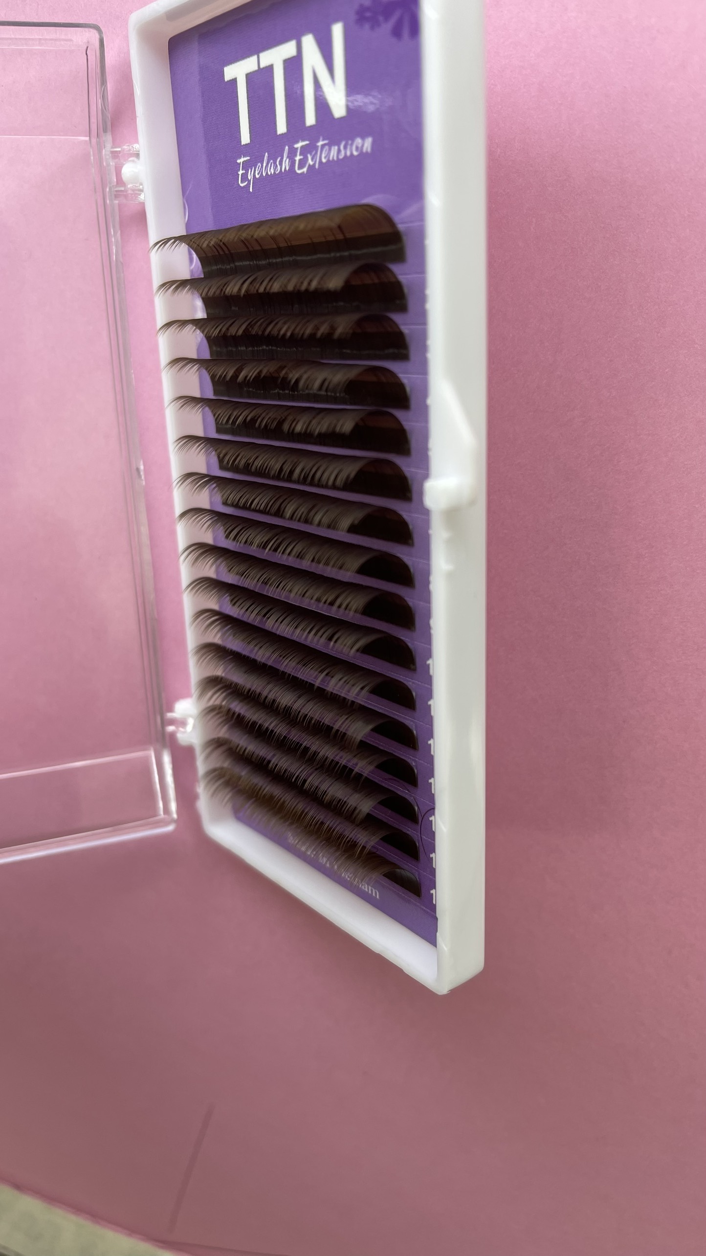 Mi khay Hoa Sơn Trà nâu nhạt , độ dày 0.07mm, Mink, bắt keo, dễ tạo fan. Hàng chuẩn xuất khẩu.