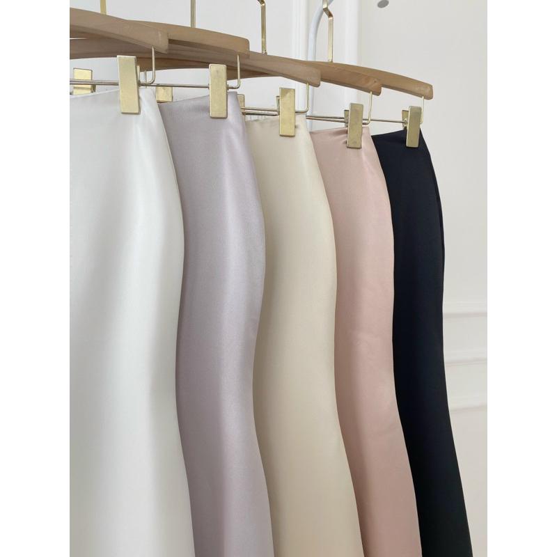 Chen.room Chân váy lụa form đuôi cá sang trọng, trendy, váy xinh đẹp nhà Chen