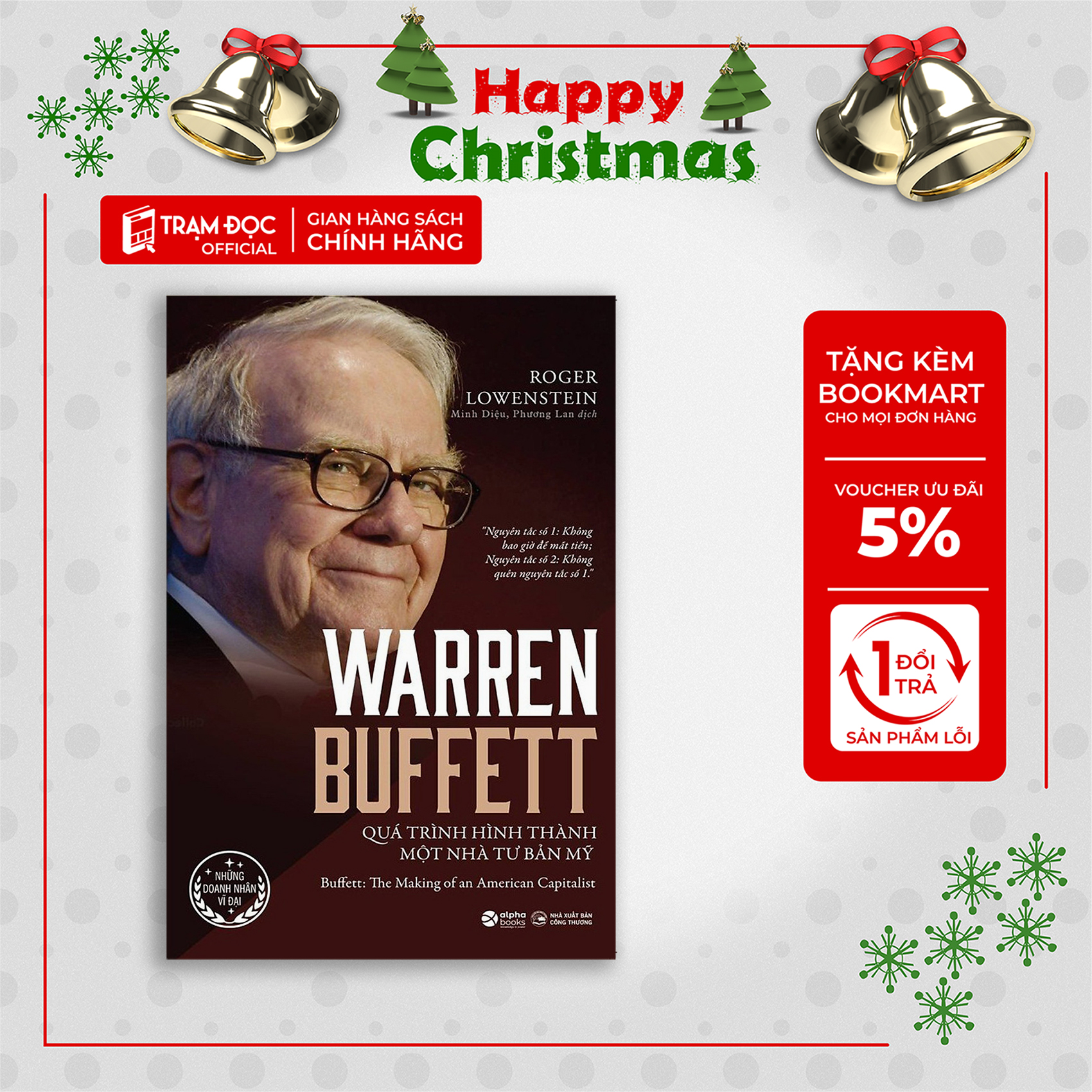 Trạm Đọc Warren Buffett - Quá Trình Hình Thành Một Nhà Tư Bản Mỹ Tái Bản - Tái Bản Mới Nhất