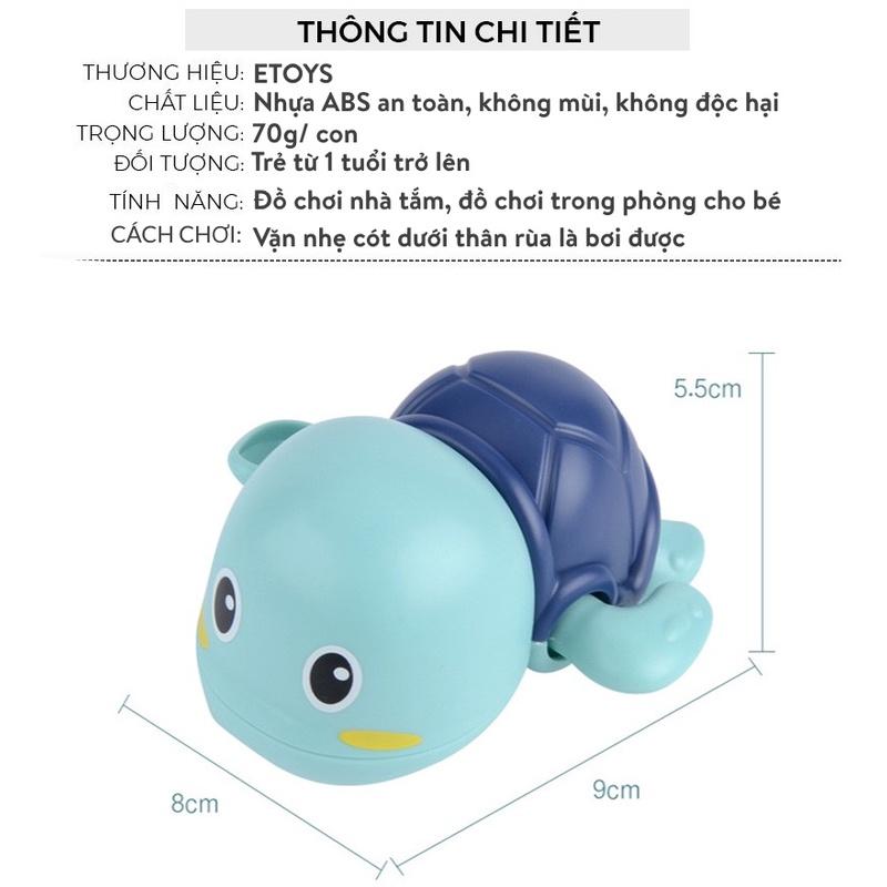 Đồ chơi nhà tắm Rùa bơi trong nước cho bé loại đẹp vặn cót là bơi cực vui