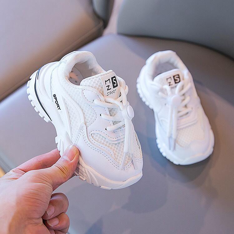 Giày thể thao cho bé, Giày sneaker bé trai bé gái phối nhiều màu đáng yêu phong cách Hàn Quốc mẫu mới nhất M329