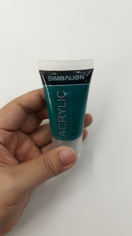 Màu Vẽ Simbalion Acrylic 30ml NAC30 - 23 - Xanh Lơ