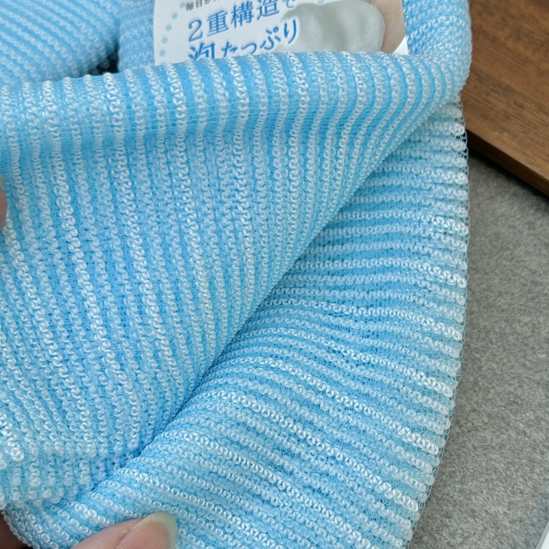 Khăn tắm kỳ lưng tạo bọt mịn 32x110cm - Hàng nội địa Nhật Bản nhập khẩu chính hãng