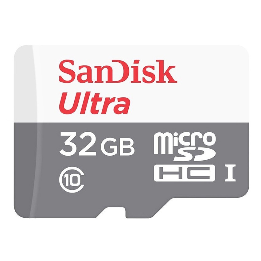 Thẻ Nhớ MicroSD SanDisk Ultra 32GB 100MB/s - Hàng Chính Hãng